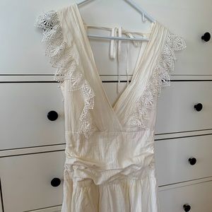 Nomad lace off white dress size M